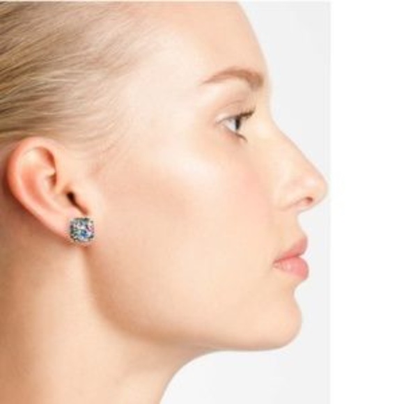 Kate Spade New York NWOT Rose Gold
Glitter Stud Earrings - Picture 4 of 4